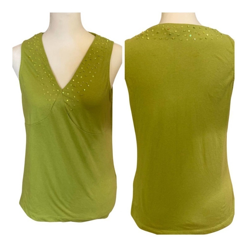 Cato Sleeveless Sequin Tank Top